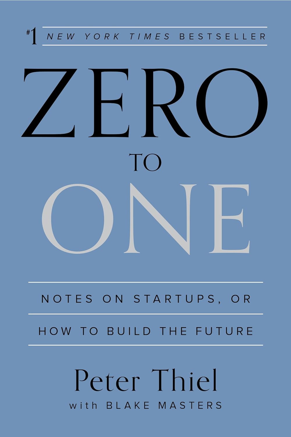 Zero to One by Peter Thiel